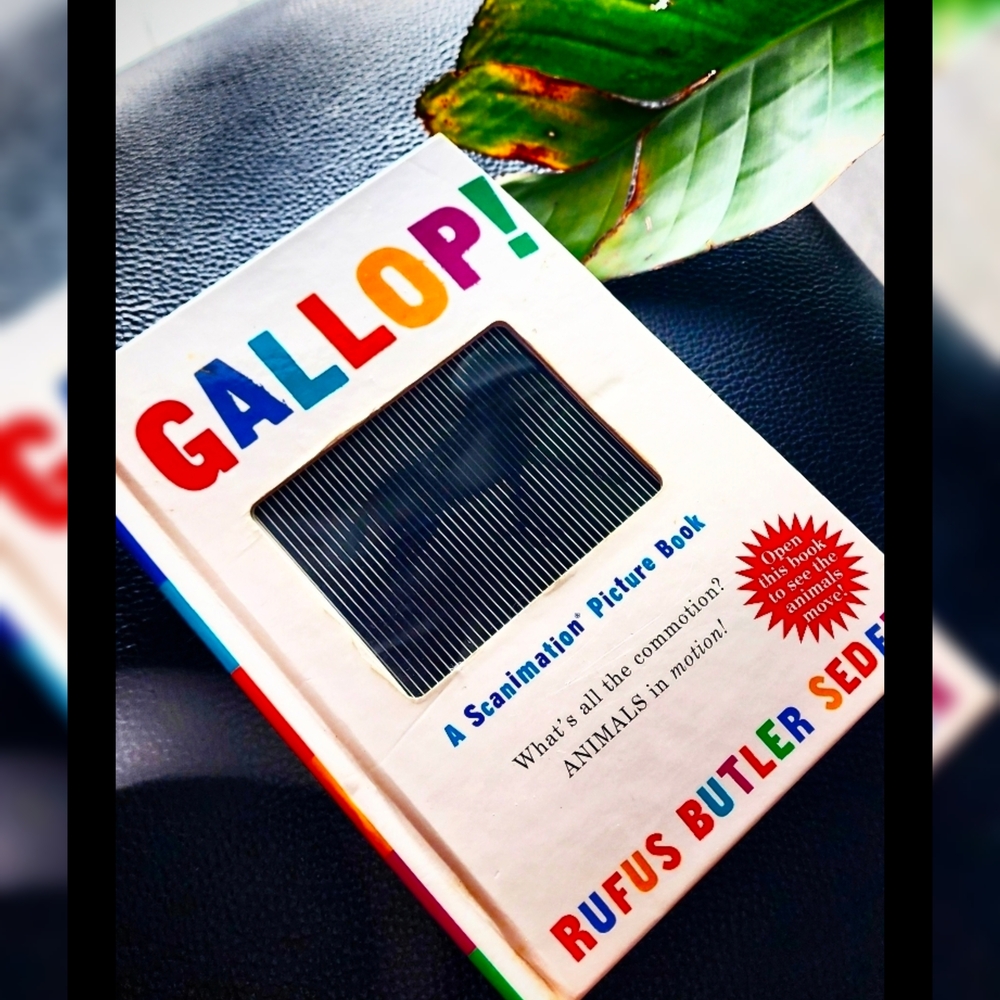 FREE ADD ON 🐎 Gallop! A Scanimation Picture Book by